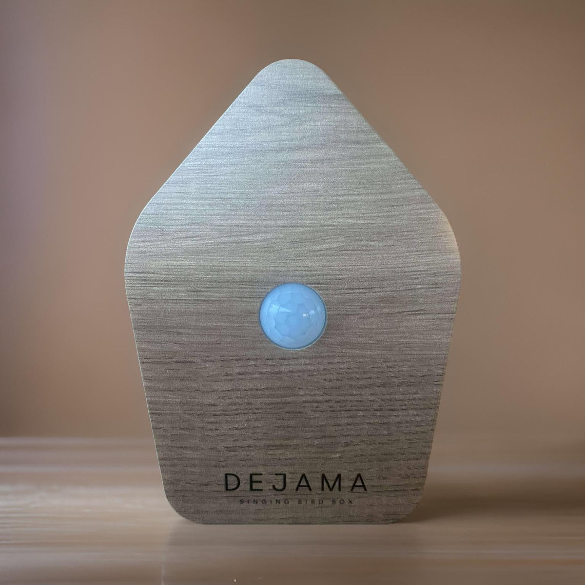 Dejama Singing Bird Box Mini Zwitscher for Bathrooms and Interiors Modern Nature Sound Box - Motion Sensor with Sound