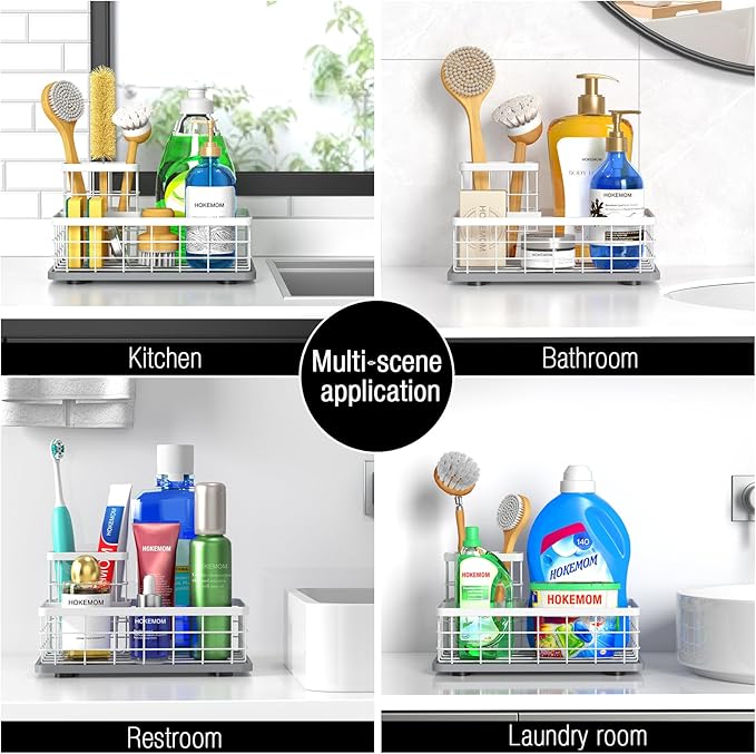 Kitchen Sink Caddy Organizer, Sponge Holder