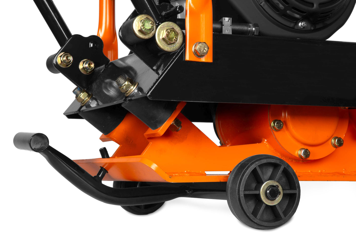 WEN 6.5HP 196cc Plate Compactor with Wheels and 3350-Pound Compaction Force (56096)
