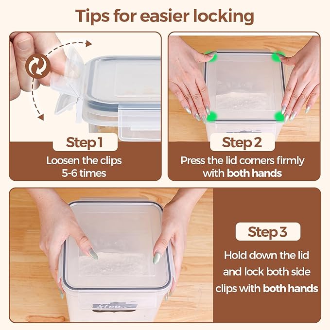 ComSaf Food Storage Containers