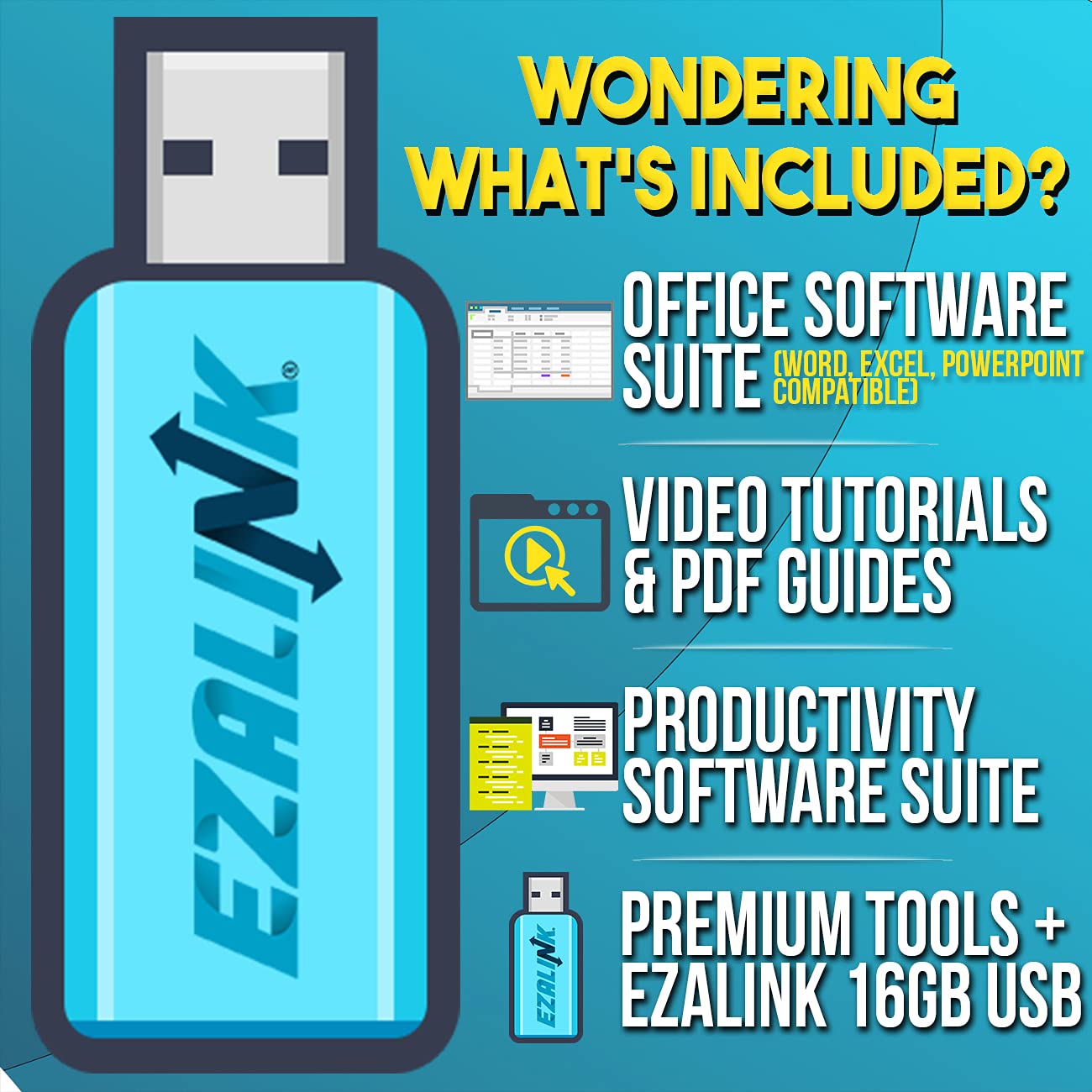Office Suite 2025 Home & Student Premium | Open Word Processor, Spreadsheet, Presentation, Accounting, and Professional Software for Mac & Windows PC