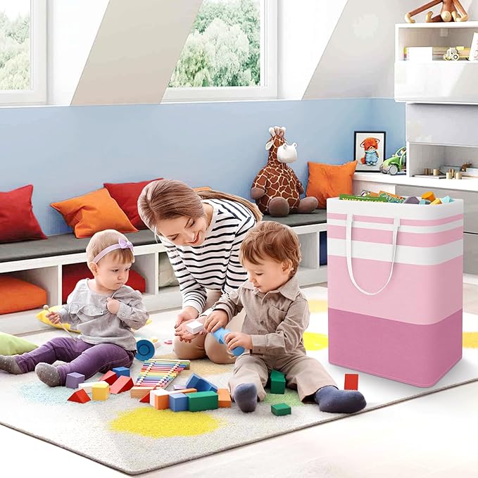 StorageRight Large Collapsible Laundry Basket Hamper