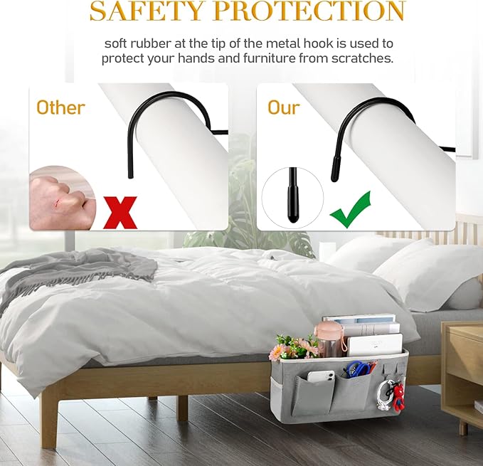 Bedside Storage Caddy/Bedside Hanging Storage Bag