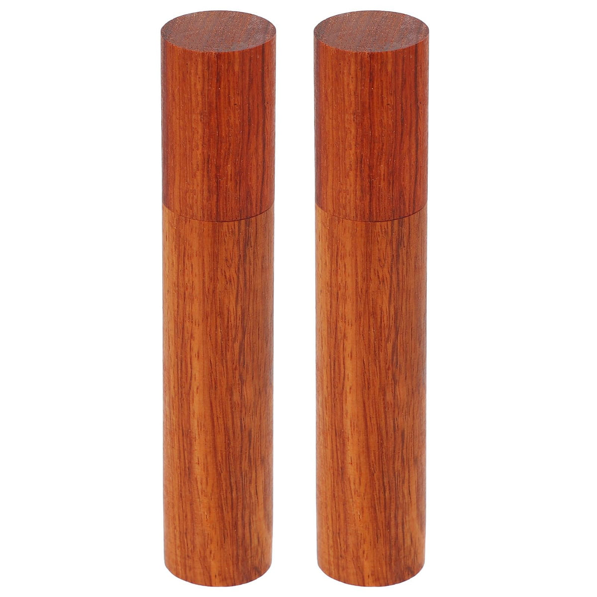 HOMSFOU Natural Incense Tube Storage Holder with Sealing Cover Portable Wooden Incense Stick Storage Tube for Home Decor and Travel Compact 4.92X3.30X0.82 Inch