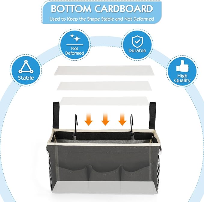 Bedside Storage Caddy/Bedside Hanging Storage Bag