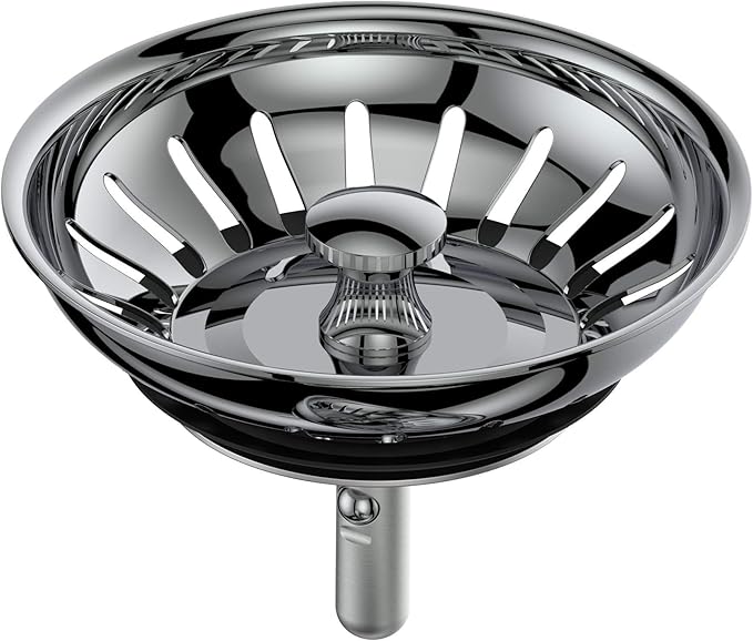 KANARY Stainless Steel Kitchen Sink Strainer Basket-Replacement