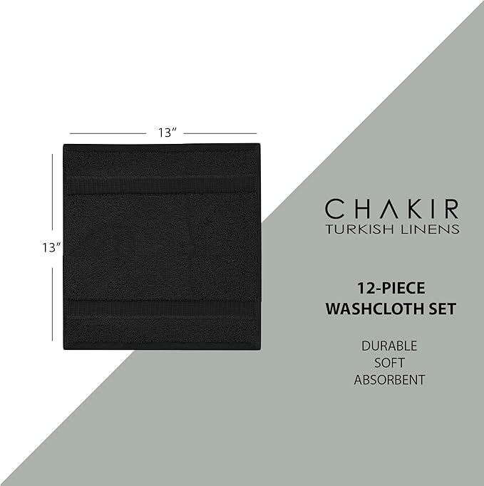 Chakir Turkish Linens |Hotel & Spa Quality 100% Cotton Premium Turkish Towels |