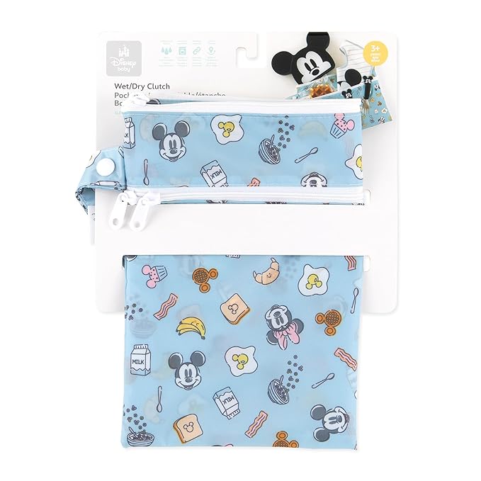 Bumkins Disney Waterproof Wet Dry Clutch Bag