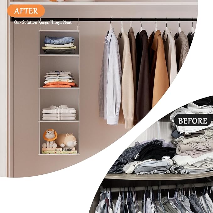 VERONLY Hanging Closet Organizer
