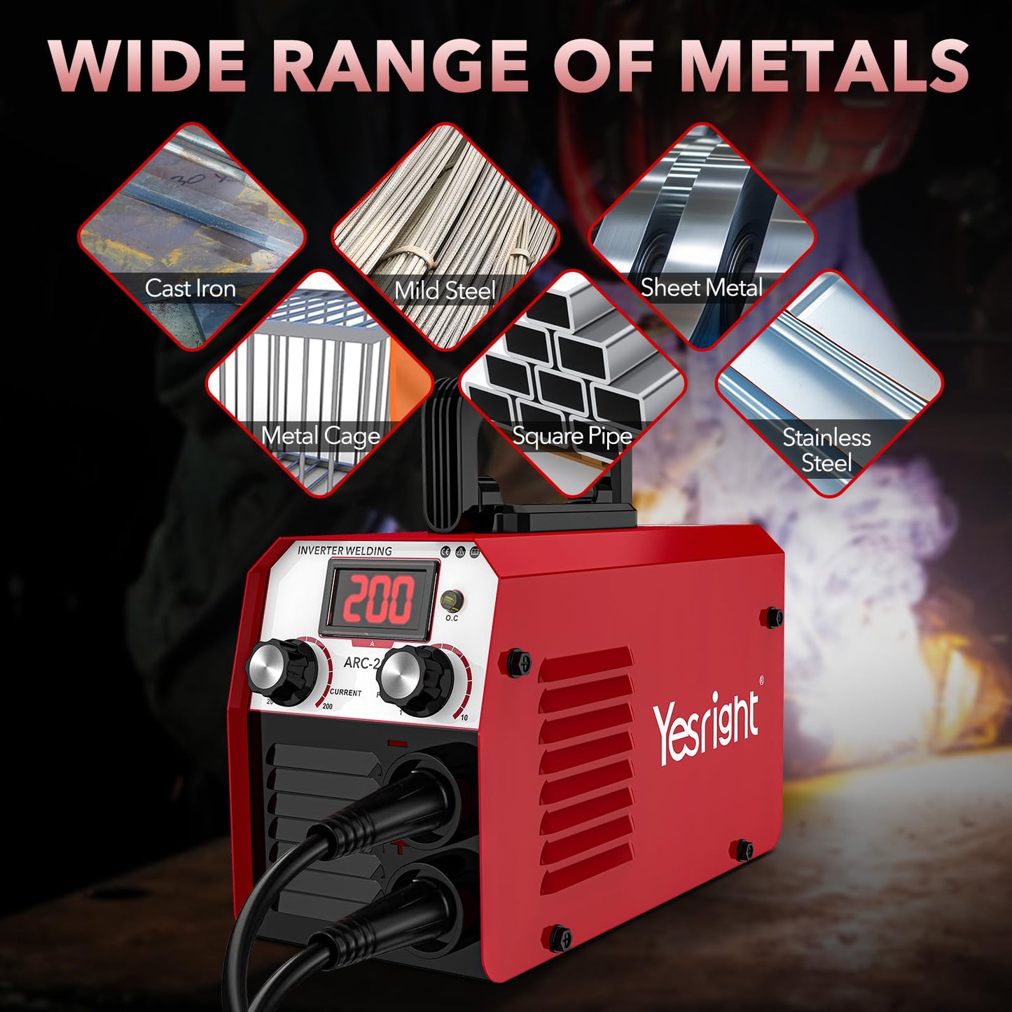 YesRight Portable Welding Machine & Mini Stick Welder