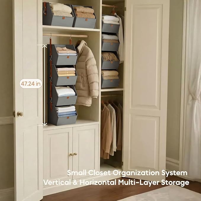 Hanging Closet Organizer 4 Tier