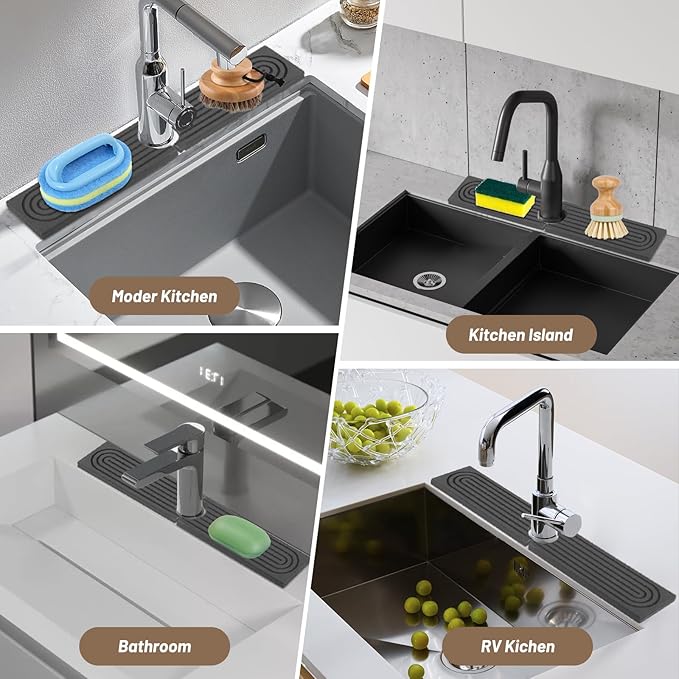 Faucet Mat for Kitchen Sink