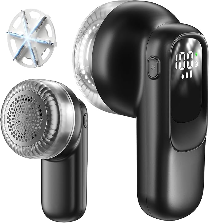 Rechargeable Fabric Shaver, Lint Remover