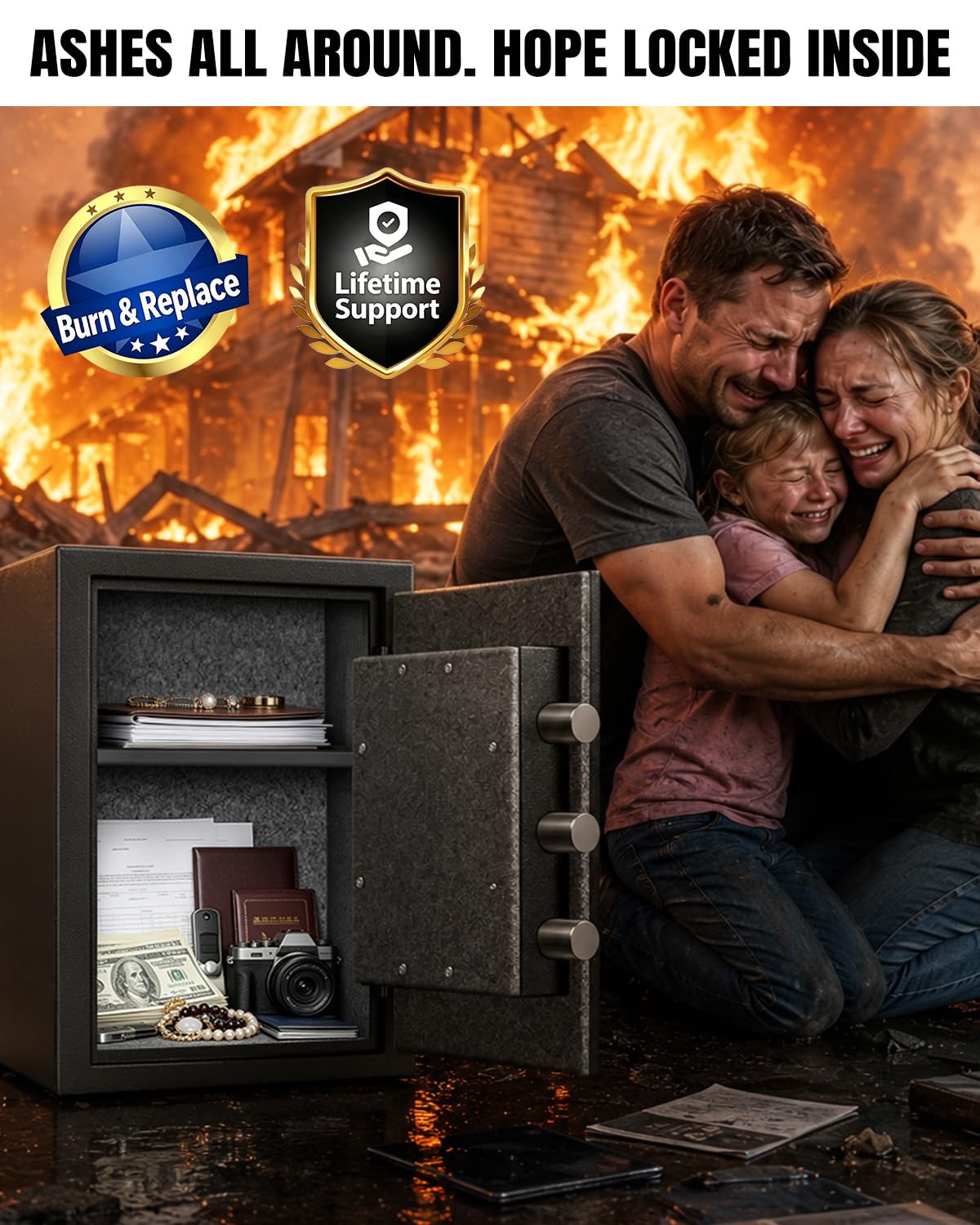 ππ©π π«ππππ ππππ Fireproof Safe Box| ππππΒ°π
ππ-ππ’π§ Protection| 2.8 Cuft Fire Proof Digital Home Safes with Smart Alarm System, Bolt-Down Design| for Documents Jewelry Electronics