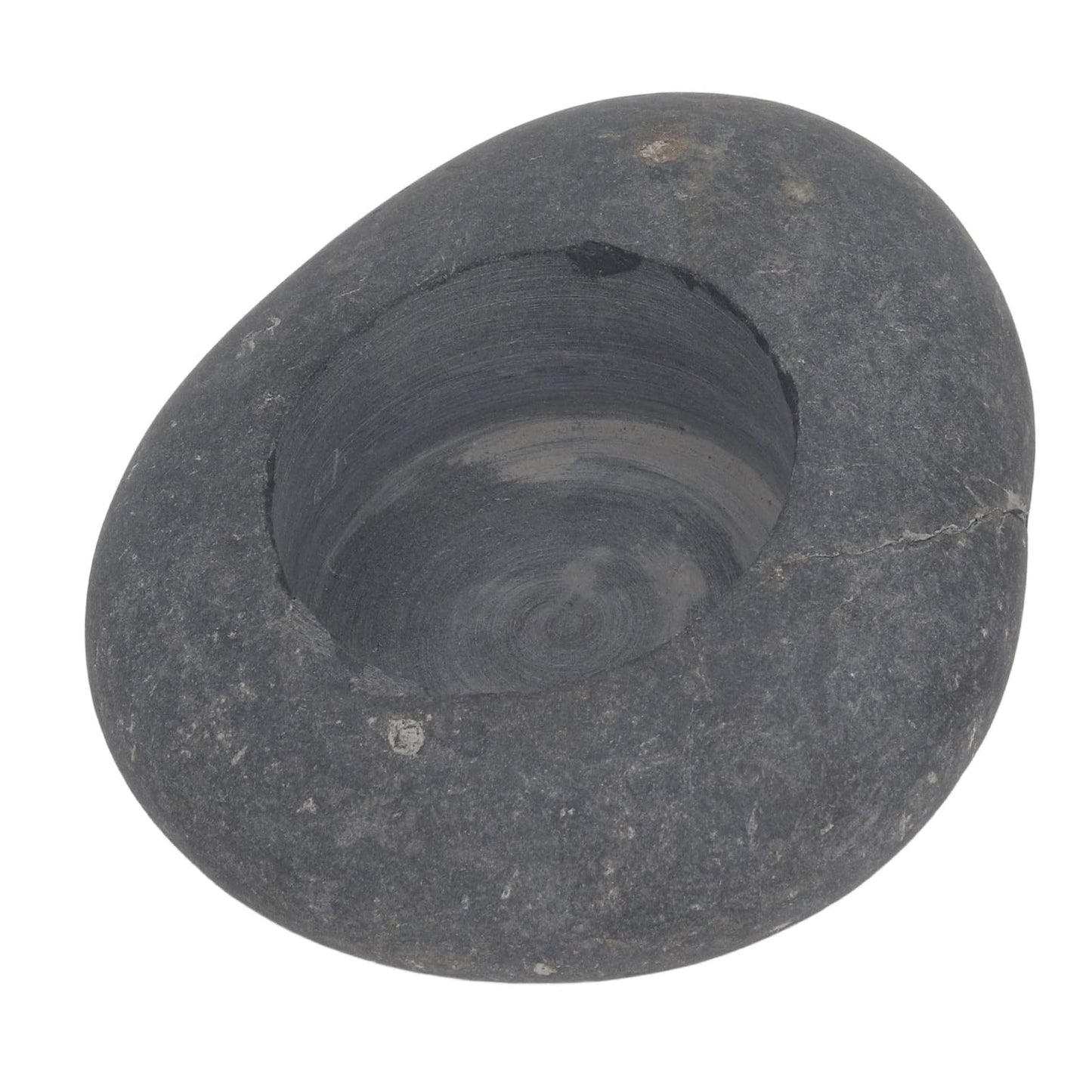 Handmade Stone Tealight Candle Holder, Sturdy and Compact Size Design Decorative Pebble Multifunctional and Lightweight Candle Holder for Wedding Home Decor