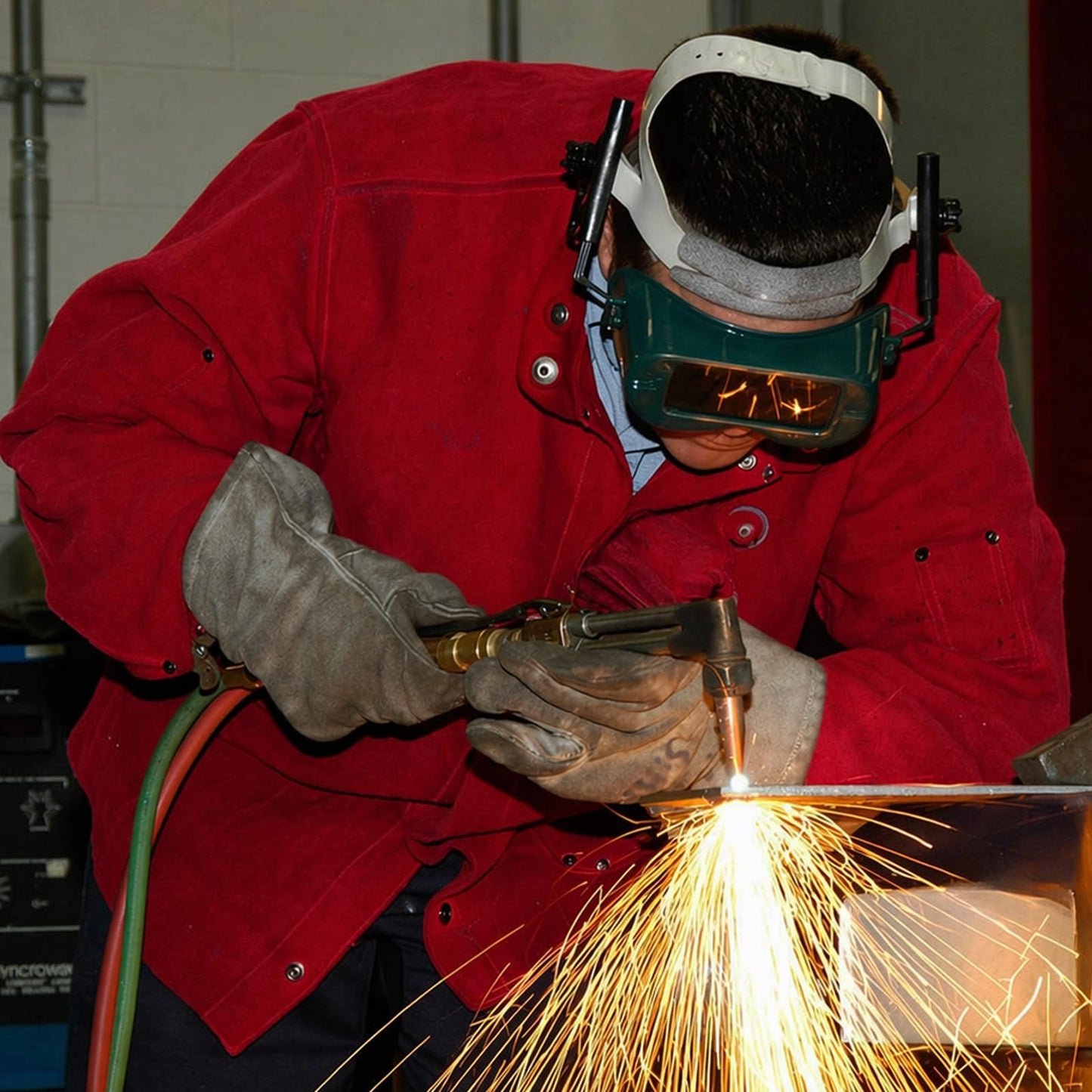RX WELD Medium Duty Oxy Acetylene Torch Kit - Cutting, Welding, Brazing with Heating Nozzle (6-MFA-1) & Check Valves
