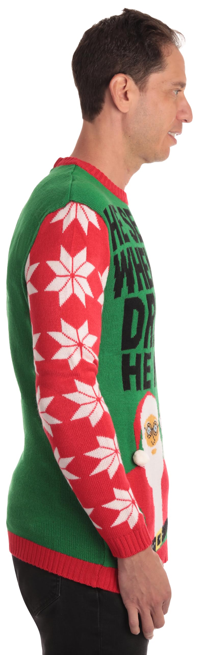 #followme Mens Ugly Christmas Sweater - Sweaters for Men 6774-217-XL