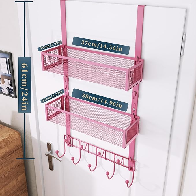 Consumest Over The Door Hooks Organizer