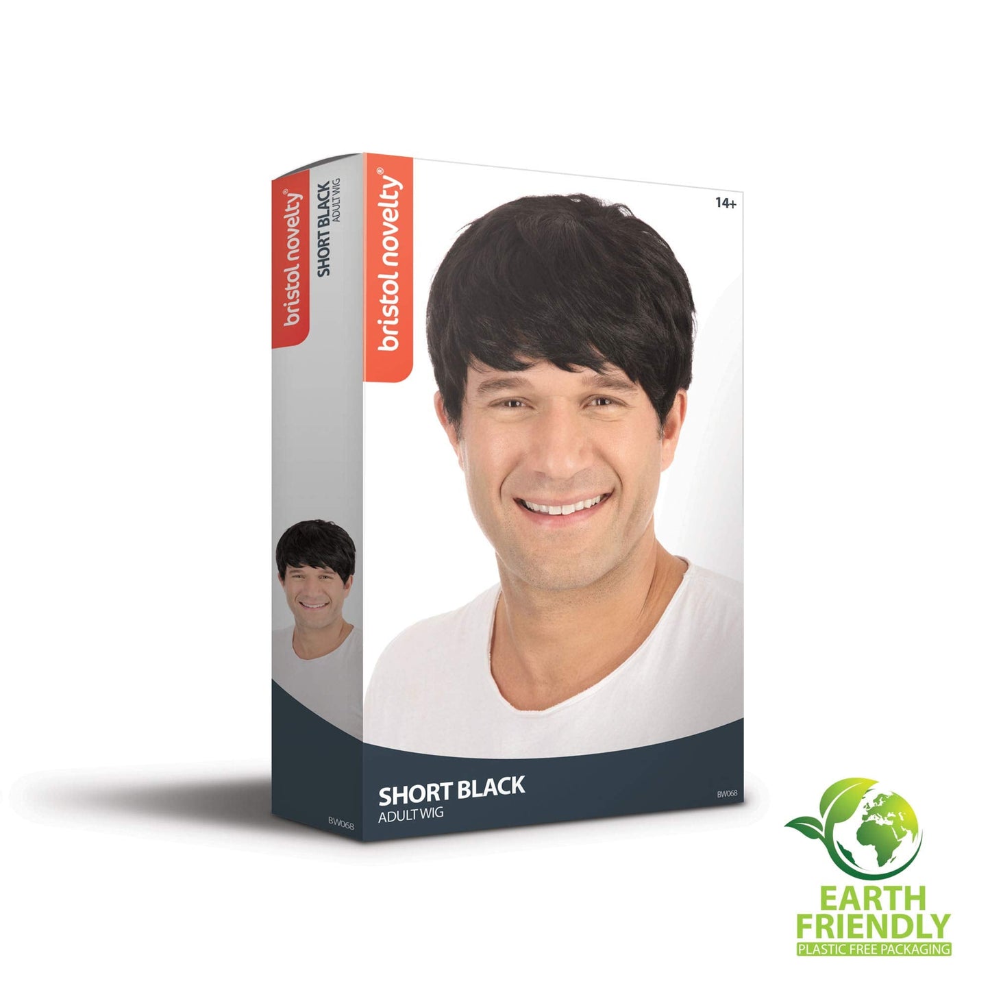 Short Black Wig for Male - 1 Piece - Authentic Design, Perfect Accessory for 1970s-Themed Parties, Music Festivals, Cosplay, & More Halloween Halloween