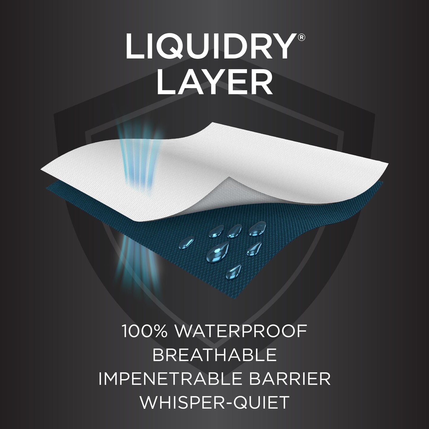 Protect-A-Bed Essential Mattress Pad Queen, 100% Waterproof, Dust Mite Barrier Mattress Pad, Breathable & Quiet, Antimicrobial, Fits 11"-18" Mattresses