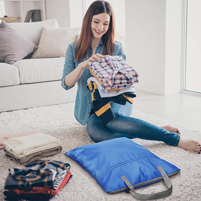 2 Pcs Travel Laundry Bags Waterproof