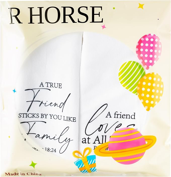R HORSE Christian Friendship Kitchen Dish Towels