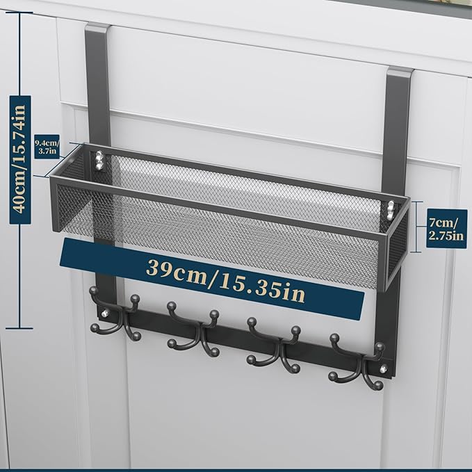 Consumest Over The Door Hooks Organizer