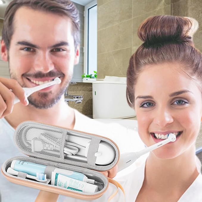 Toothbrush Travel Case for Oral B/Oral-B Pro 1000 1500 5000 7000 & Philips