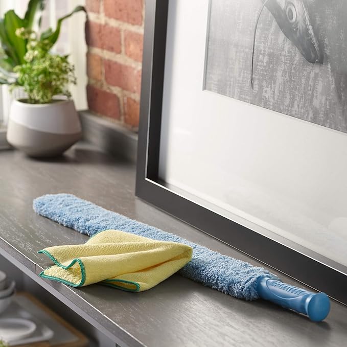 E-Cloth Cleaning & Dusting Wand, Premium Microfiber Dusters