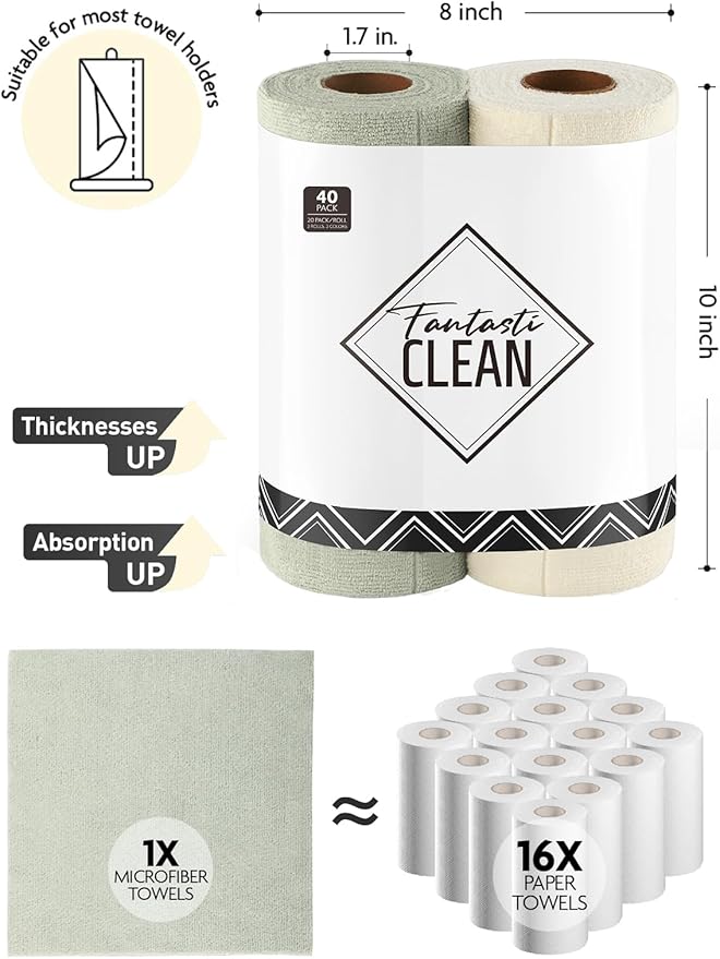 Fantasticlean Tear Away Dish Cloth