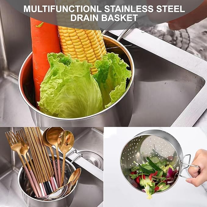 Stainless Steel Sink Food Catcher
