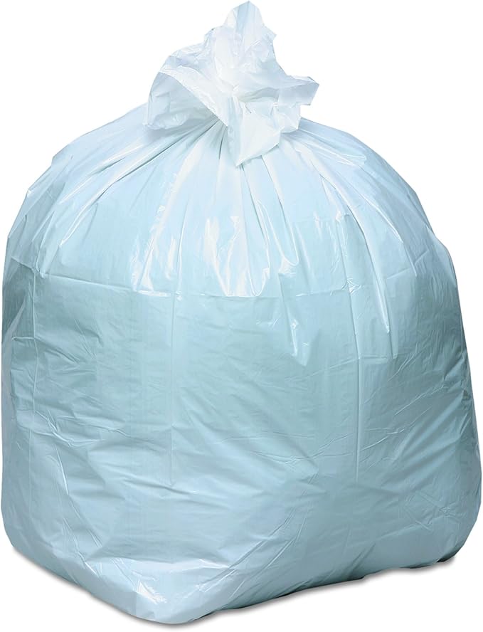 Earthsense Commercial RNW1K150V Recycled Can Liner, 13 gal, .85 mil