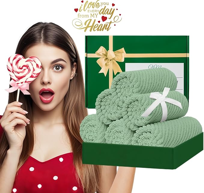 VOOVA & MOVAS Face Towels, Luxury Face Towels