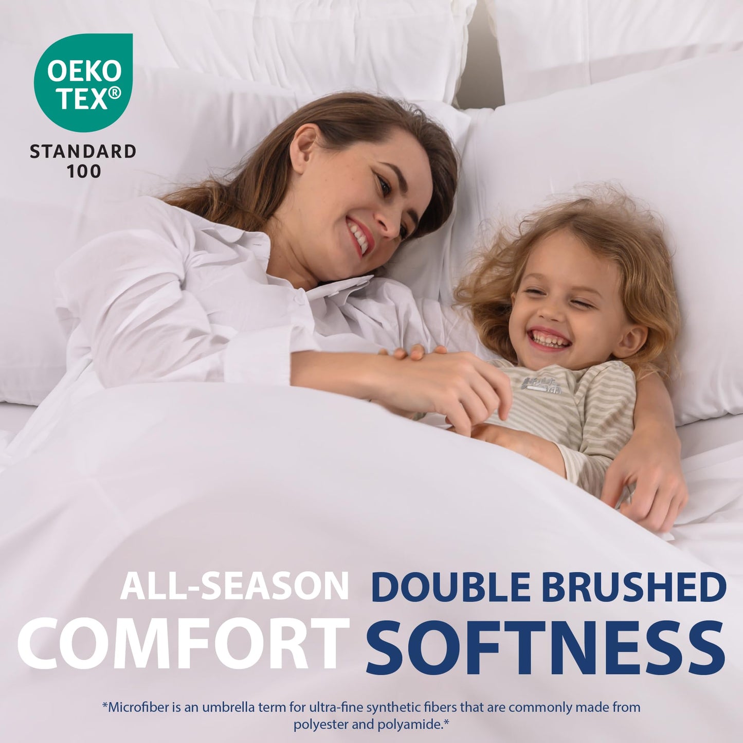 Cathay Home Essentials Ultra Soft Hypoallergenic Wrinkle Resistant Double Brushed Microfiber Bedding Sheet Set, Sage, Full