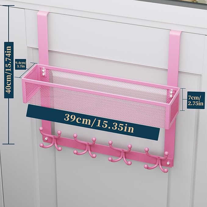 Consumest Over The Door Hooks Organizer