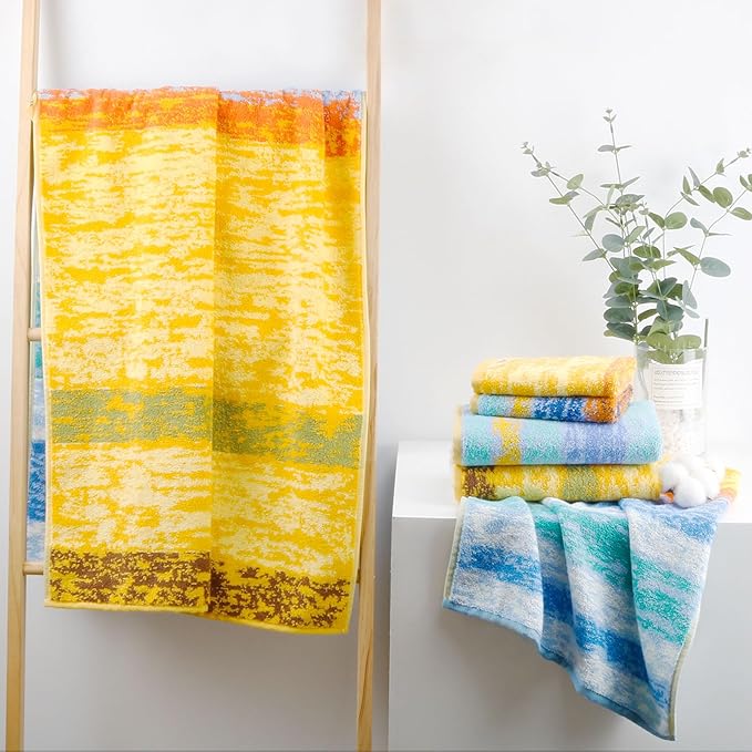 SEMAXE Luxury Bath Towel for Bathroom, 100% Cotton Towel