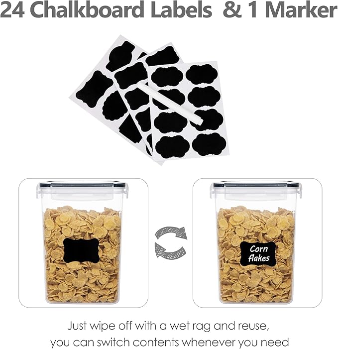CHEFSTORY Airtight Food Storage Containers