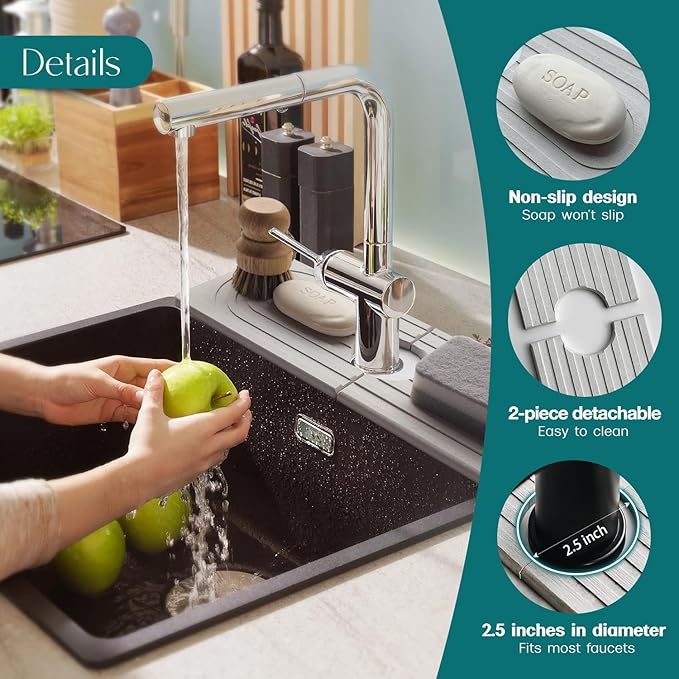 Faucet Mat for Kitchen Sink
