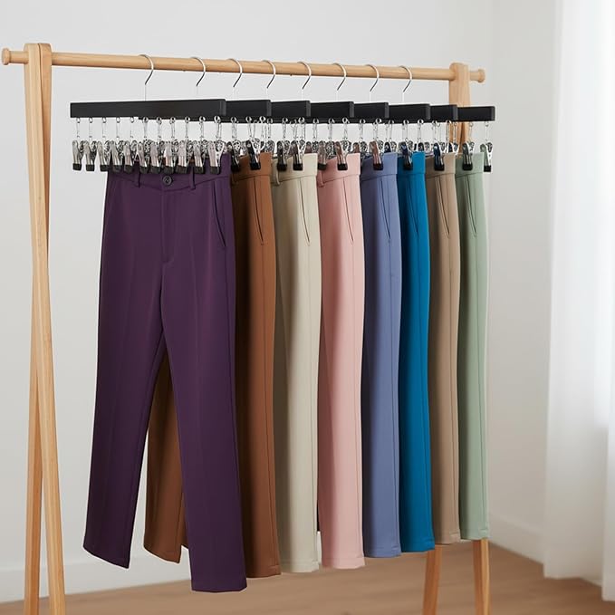 Legging Organizer for Closet 4 Pack, Pants Leggings Hangers