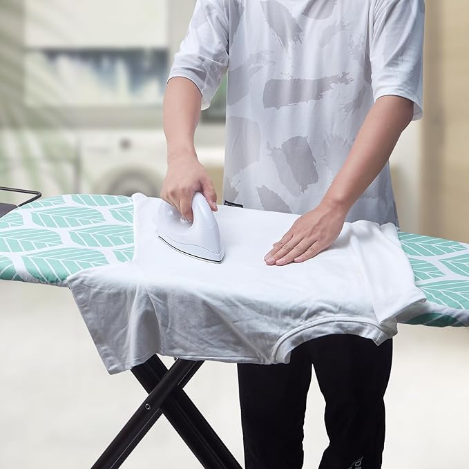 Seiritex Wide Ironing Board Cover and Pad 18 x 49 inch Heat Reflective