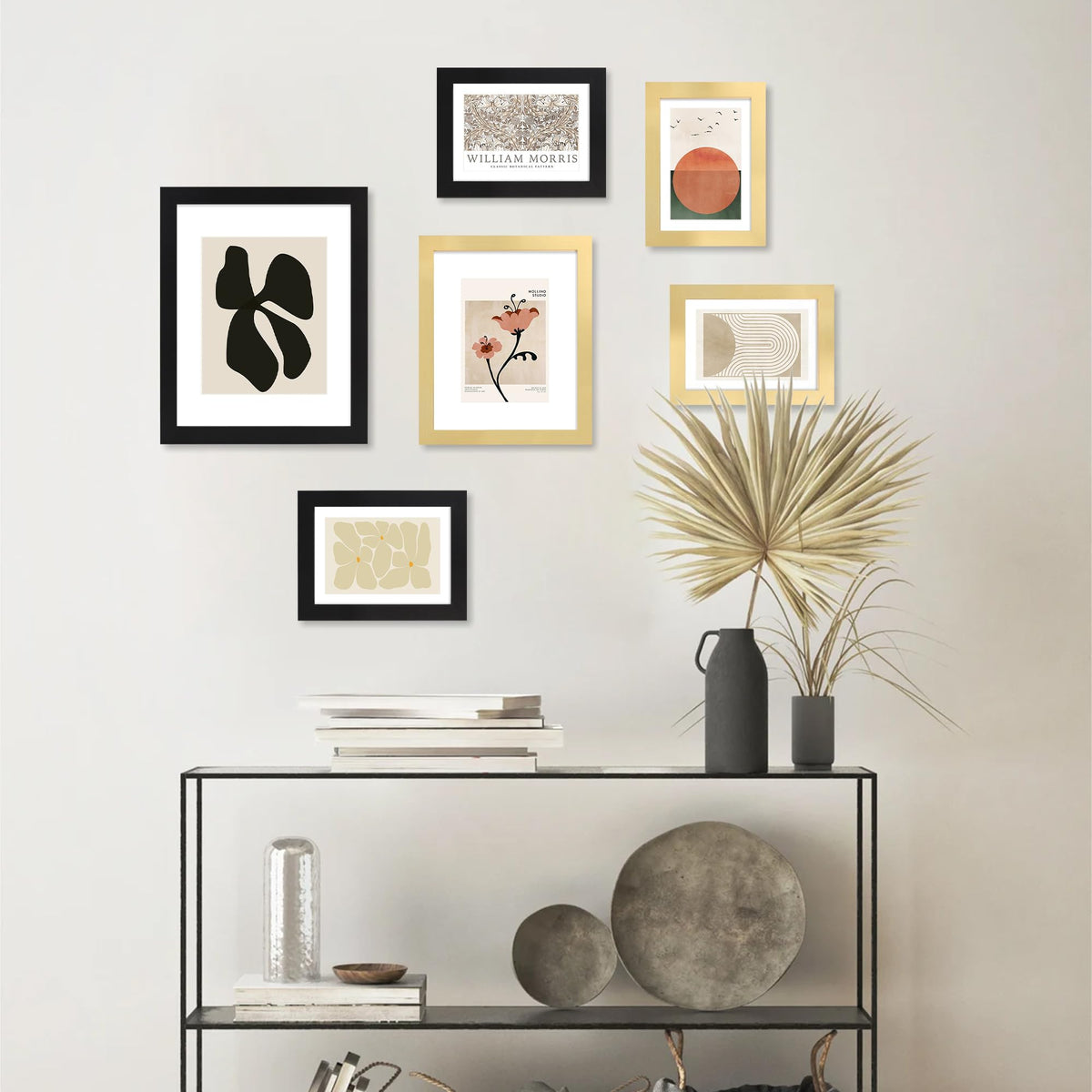 Hongkee 8x10 Picture Frame (4 Pack, Black) Made of Real Glass and Wooden Frame - Display Pictures 5x7 with Mat or 8x10 Without Mat, 8 by 10 Photo Frames TableTop Display and Wall Mounting