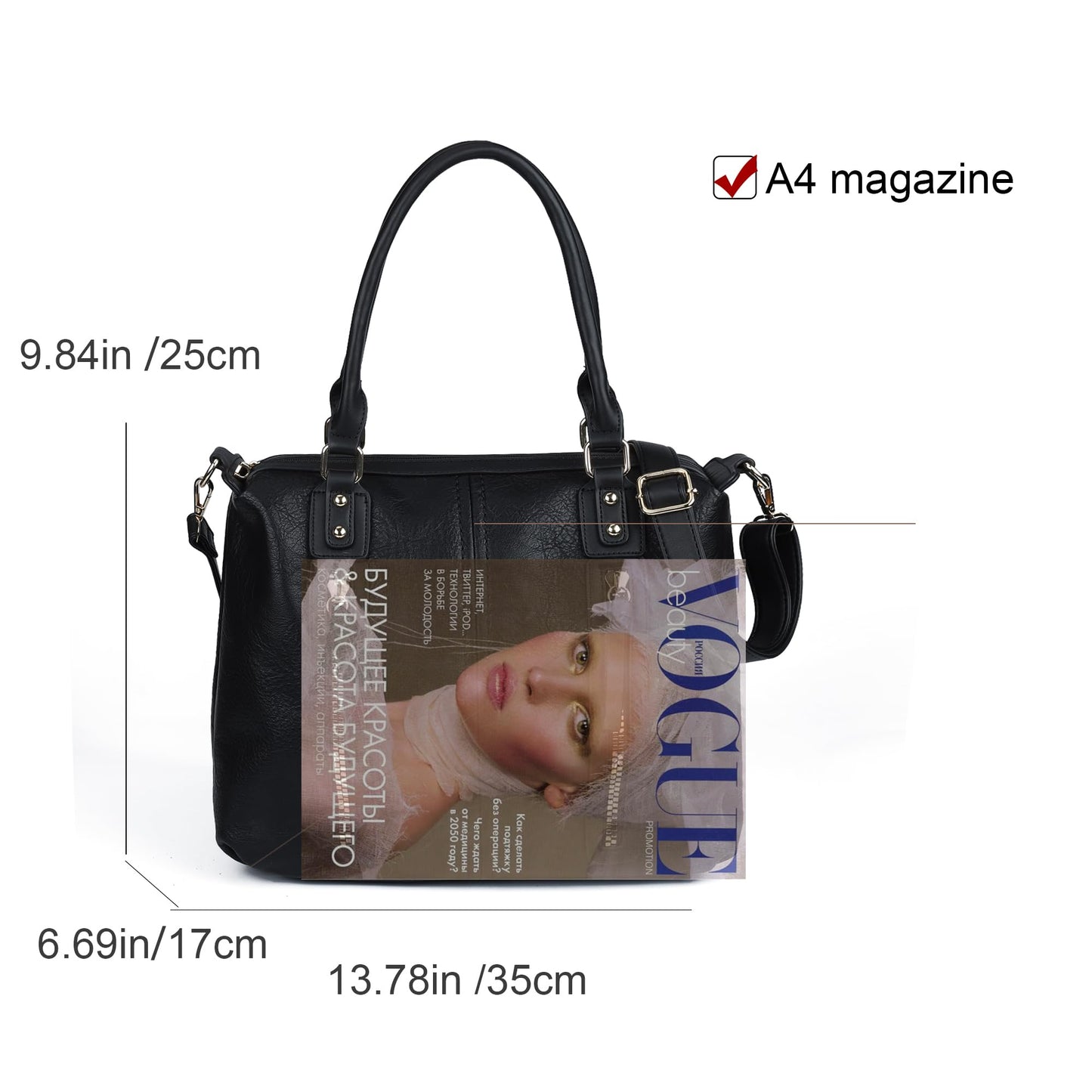 Gladdon Hobo Bags for Women Large Capacity Top Handle Bags with Multi Pocket Tote Shoulder Handbags Faux Leather Crossbody Bag for Work School Travel