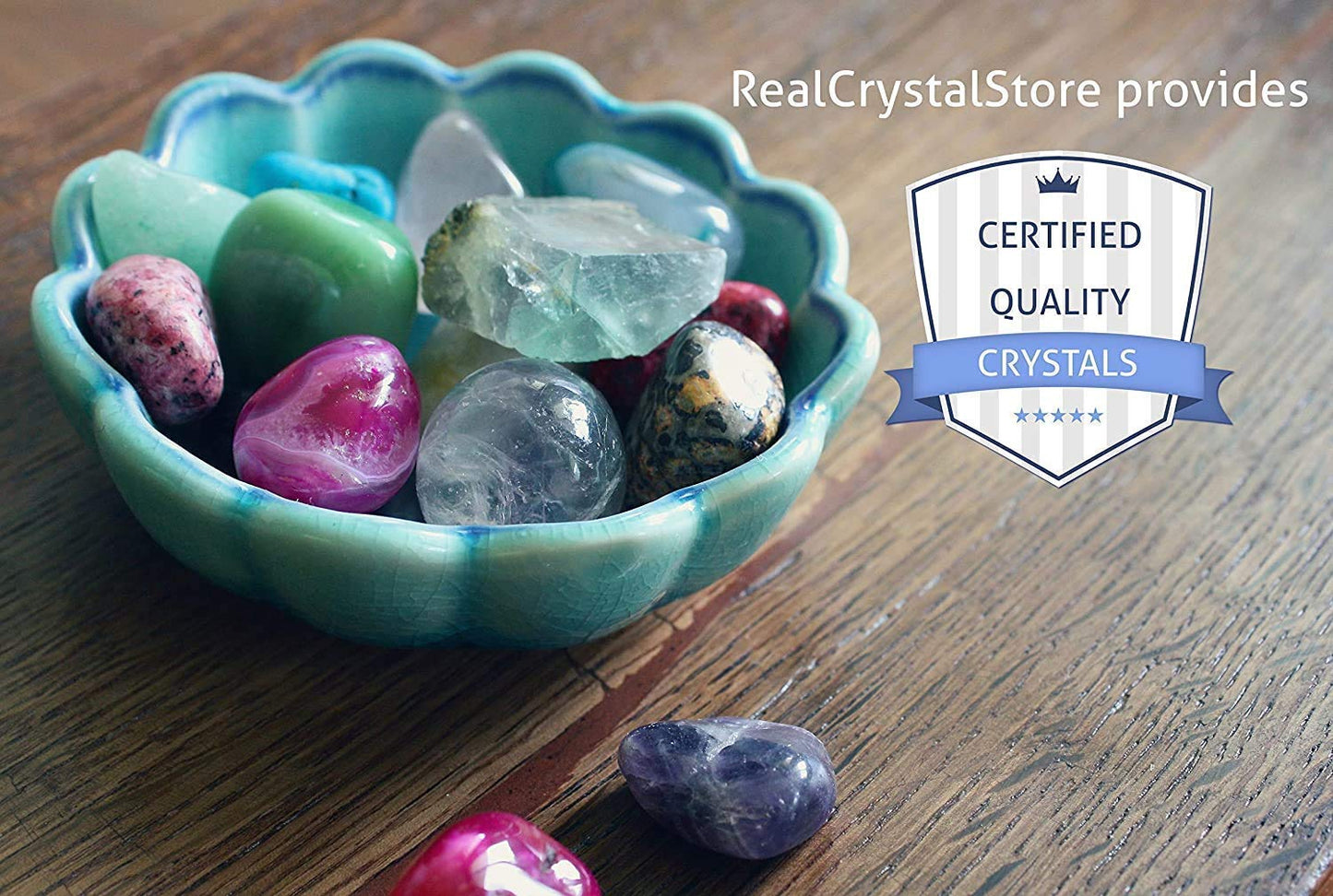 Real Crystal Chakra Pyramid - Seven Chakra Pyramid - Orgonite Pyramid for Energy Healing - Orgonite Kit - Protection with Seven Chakra Orgonite Necklace