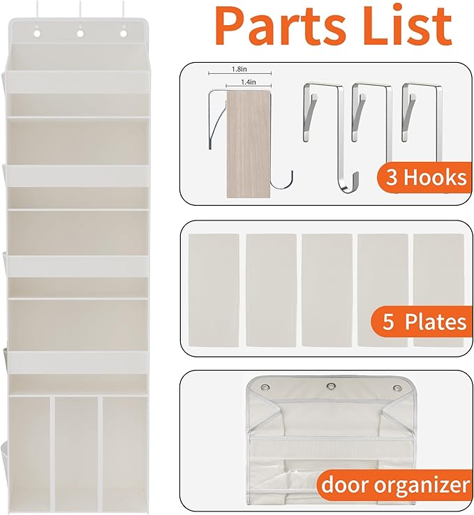5-Tier Over The Door Organizer