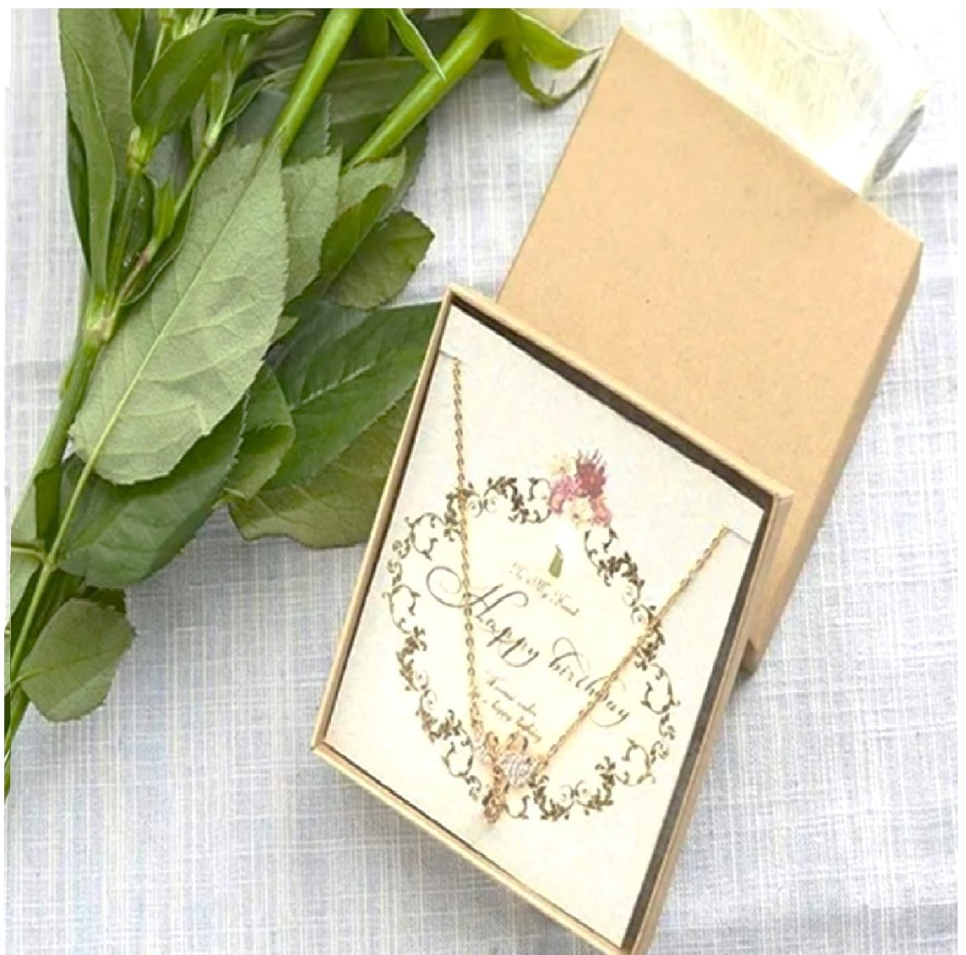 RJ Displays 15 Pack Jewelry Brown Kraft Color Paper Cardboard Cotton Filled Jewelry Bracelets, Necklaces, Brooch, Bangles, Watches Gift Display Presentation Box Size 7" x 5" x 1-1/8"