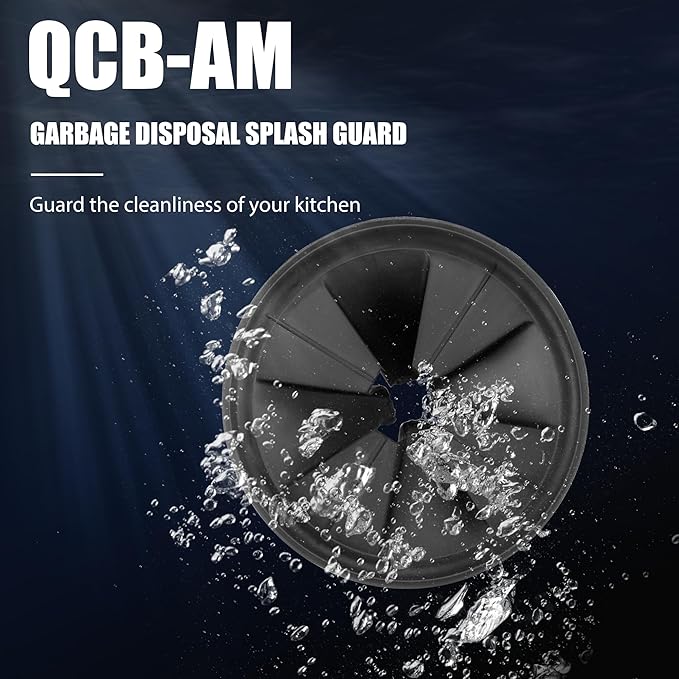 Garbage Disposal Splash Guards 3 3/8" Sink Baffle QCB-AM Replacement