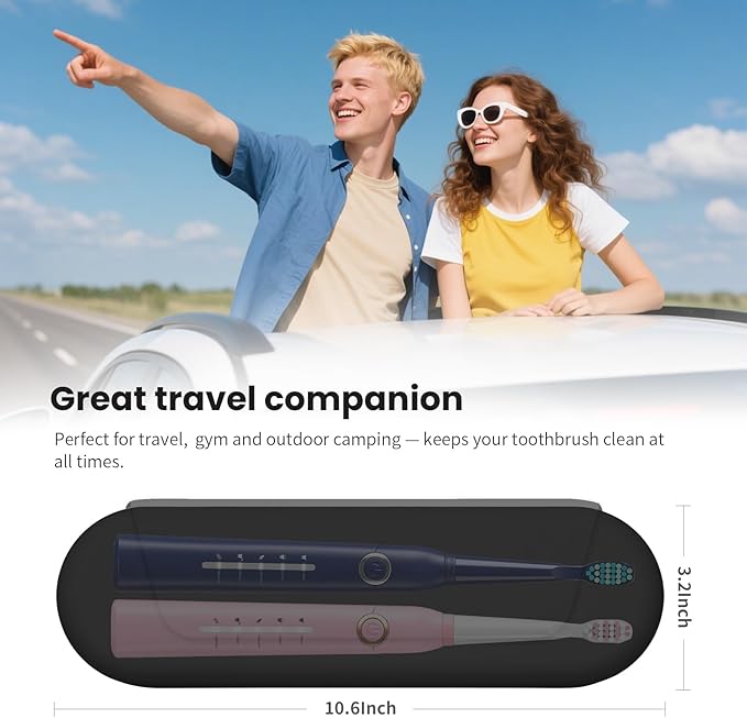 Silicone Electric Toothbrush Travel Case, Manual Toothbrush Travel Cover