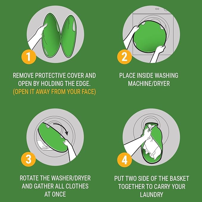 Laundry Turtle Collapsible Laundry Basket | Revolutionary Foldable Laundry