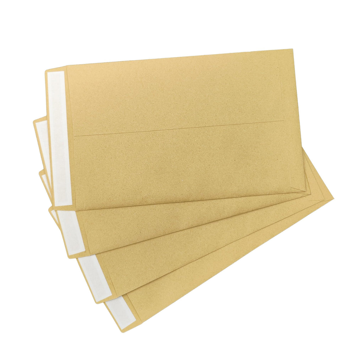 Tanshuqin 6.2" x 9.85" Self-Seal Catalog Envelopes 32lb Kraft Envelopes for Invitation Cards, Organizing and Storage, Pictures, Photos, Documents (100 PCS)