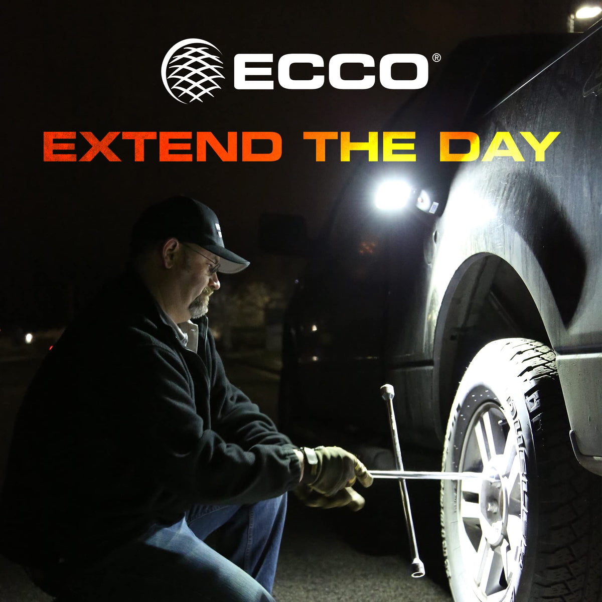ECCO Magnetic Flood Five 3W Led Worklamp 12V 650 Raw Lumens